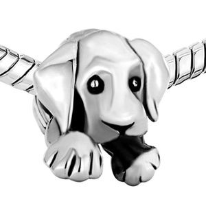 Pugster Dog Bracelet Charm - Fits Pandora